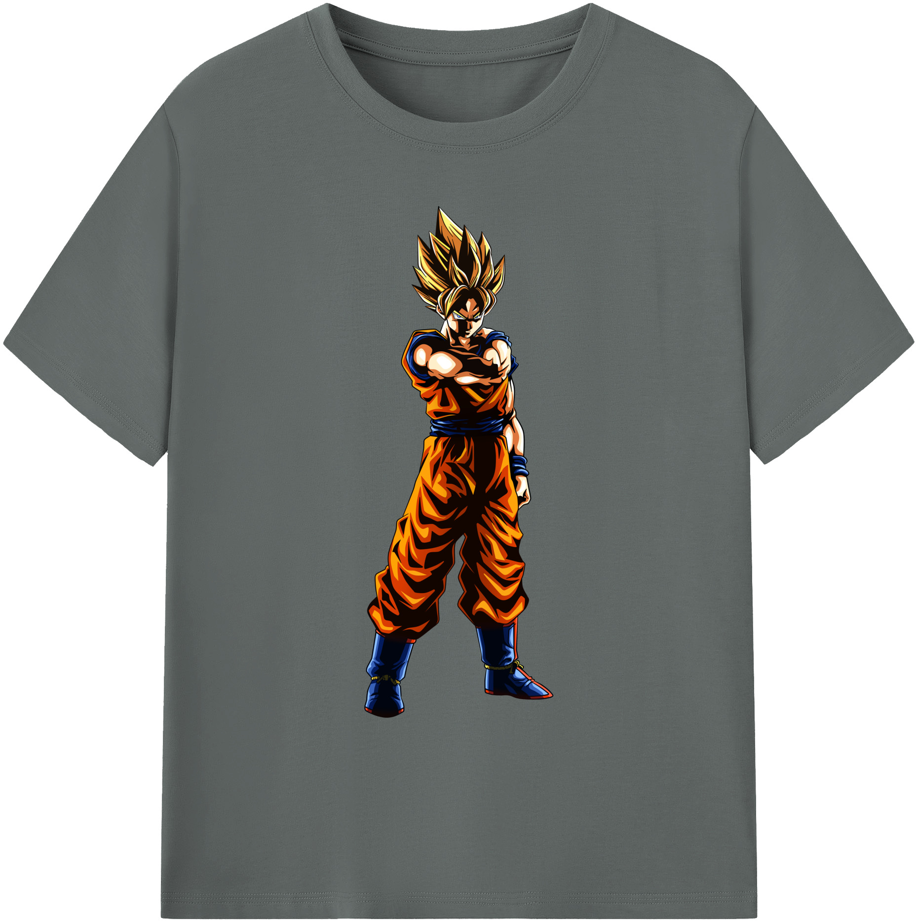 （画像用） ドラゴンボール 孫 悟飯（そんごはん）DRAGON BALL Son Gohan 綿100％ メンズ半袖Tシャツ｜肌触りやわらか＆通気性